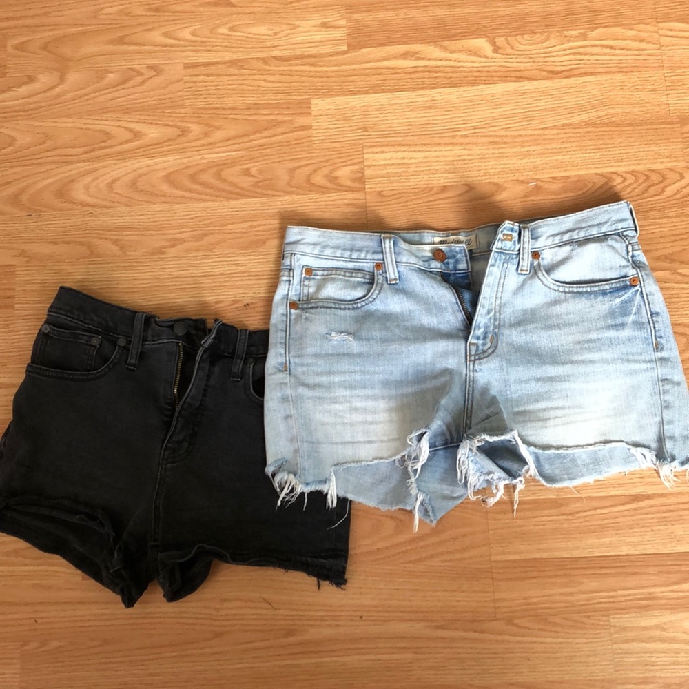 🏖 madewell high waist cut-offs bundle 🏖